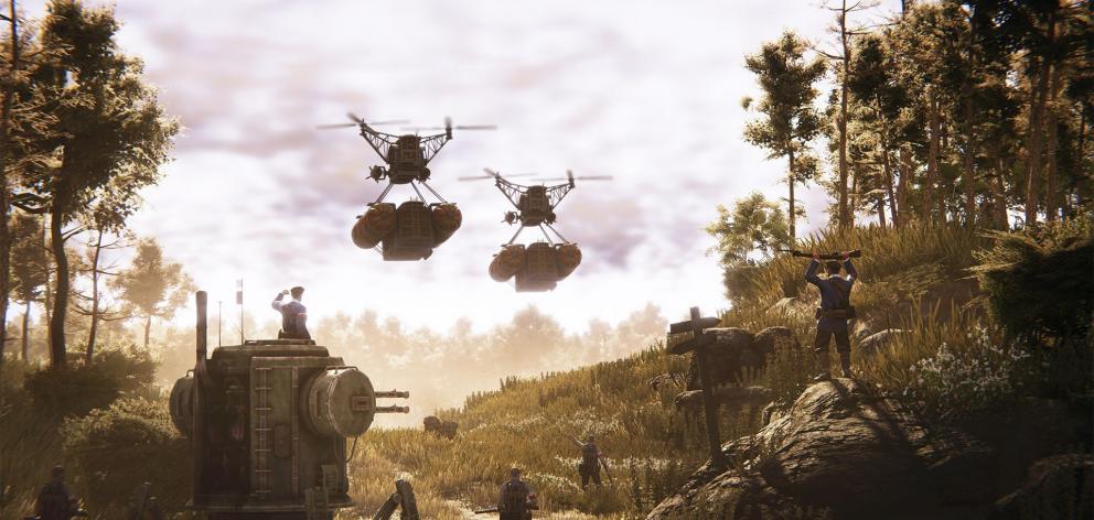 Iron Harvest, a real-time strategy (RTS) game developed by KING Art Games. Photo: Supplied