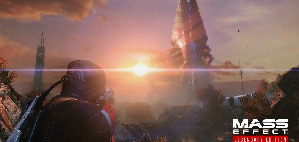 Dramatic sunsets are everywhere in Mass Effect: Legendary Edition.IMAGE: SUPPLIED