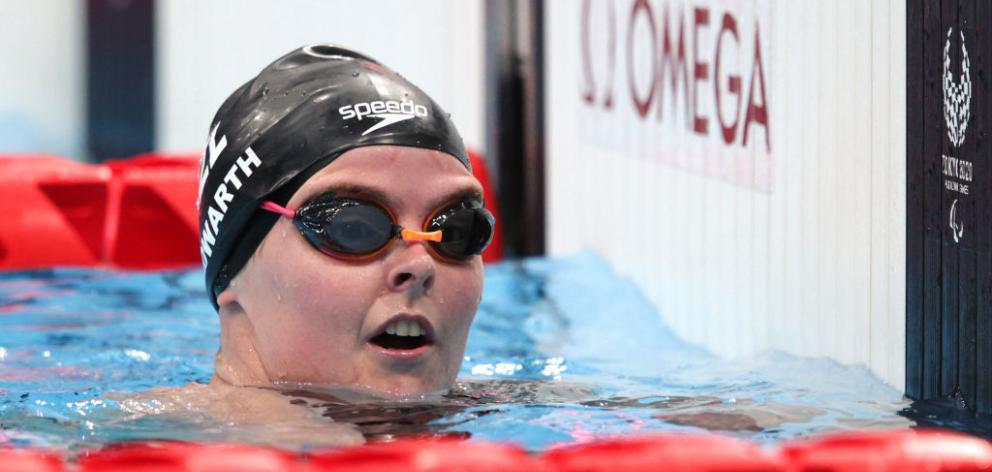 Nikita Howarth came sixth in the 50m butterfly final tonight. Photo: Getty Images 