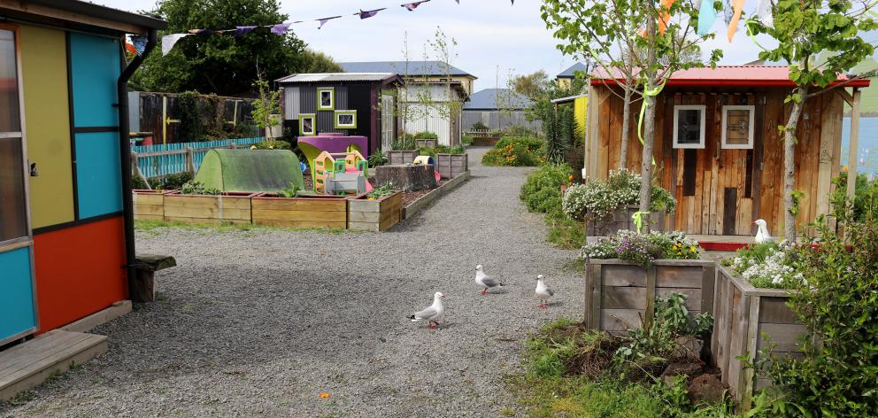 The Linwood Tiny Shops Village on Stanmore Rd. Photo: Geoff Sloan