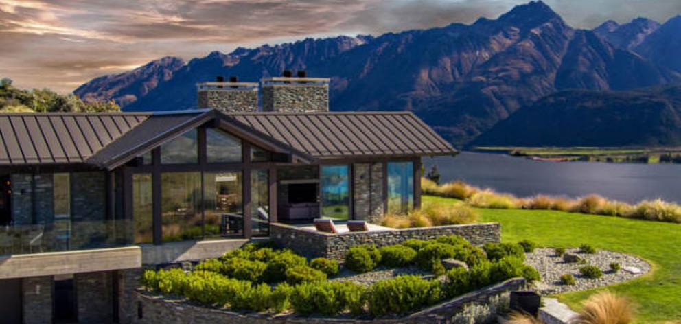 A luxury five-bedroom home in Queenstown’s exclusive Wyuna Preserve fetched $17.5 million. Photo:...