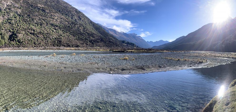 The Caples River, near Lake Wakatipu. PHOTO: ALEKSANDR CHEIFETZ