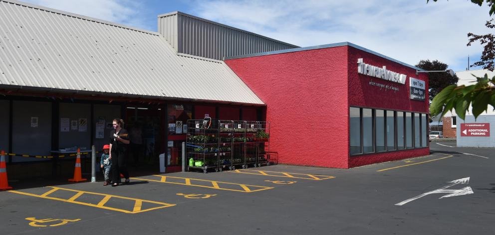 The Warehouse in Mosgiel will close early next year. PHOTO: GREGOR RICHARDSON
