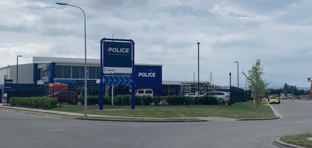 The new Rangiora police station on the corner of Southern Cross Rd and Kingston Smith Dr. Photo:...