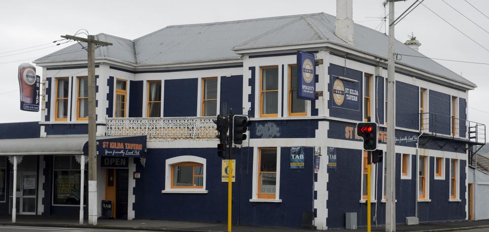 An armed robbery broke the Sunday morning silence at the St Kilda Tavern in South Dunedin. PHOTO:...