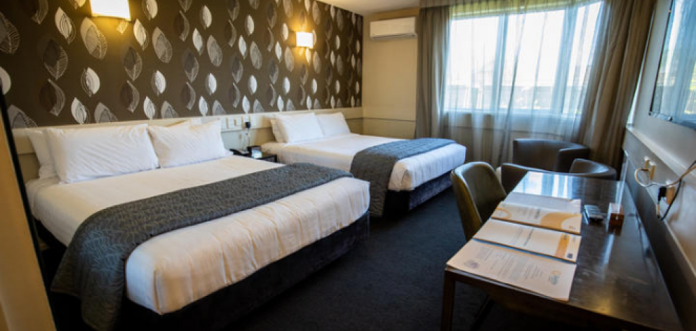 A room within an MIQ facility in Christchurch. Photo: RNZ