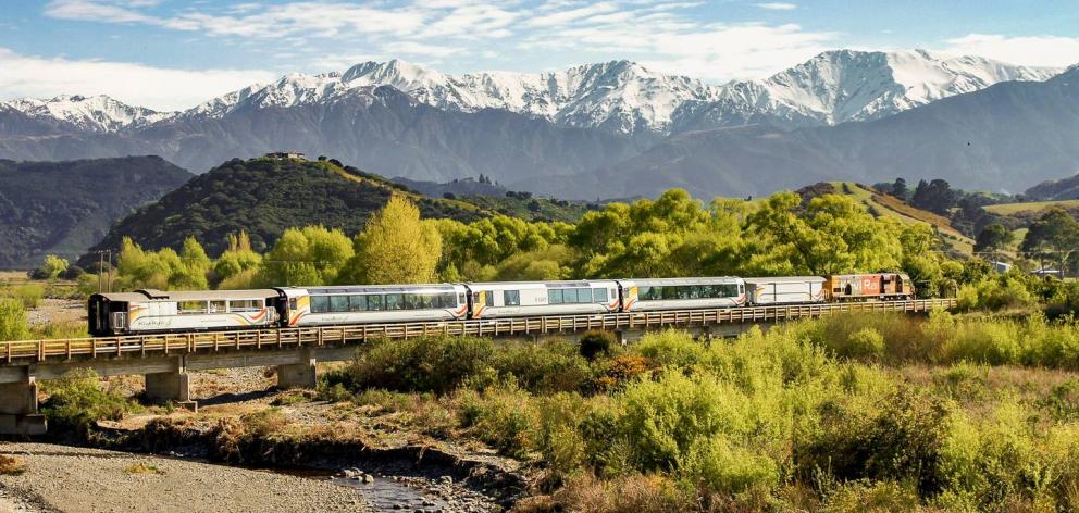 The Coastal Pacific journey will remain closed until next year. Photo: KiwiRail