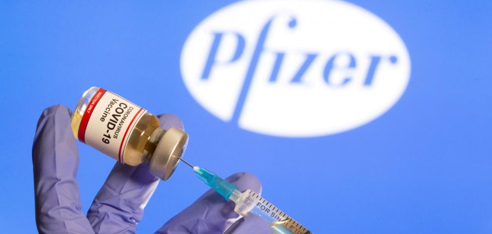 Pfizer and its German partner BioNTech SE say they have so far found no serious safety concerns...