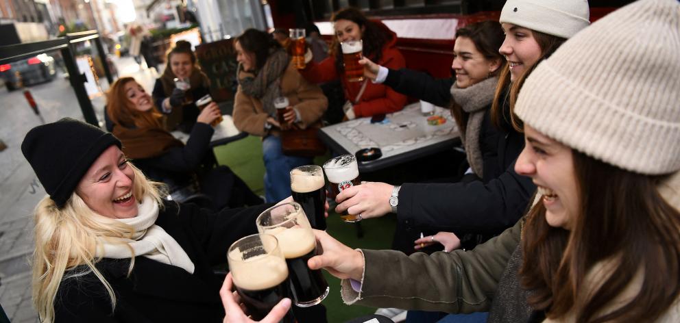 Ireland's hospitality sector, which has been particularly hard hit by one of Europe's toughest lockdown regimes, welcomed the decision. Photo: Reuters