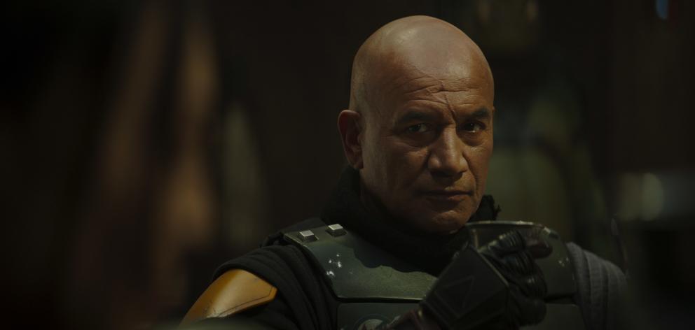 Temuera Morrison as the titular bounty hunter turned wannabe crime lord. Photo: Supplied