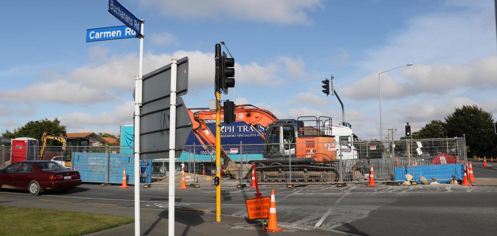Corner of Buchanans and Carmen Rds. Photo: Star Media