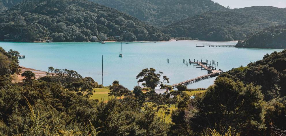 Parohe retreat is in the Hauraki Gulf.