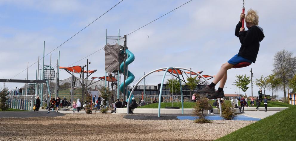 Christchurch’s Margaret Mahy Playground has taken playground design to the next level. PHOTO:...