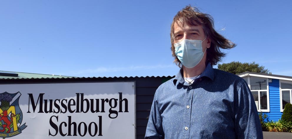 Musselburgh School principal Rob Taylor says one group of pupils from his school is self...