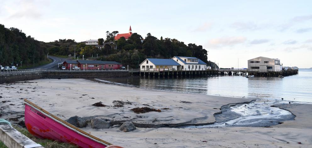 Halfmoon Bay in Stewart Island is where the majority of the island’s tourists arrive. Residents...
