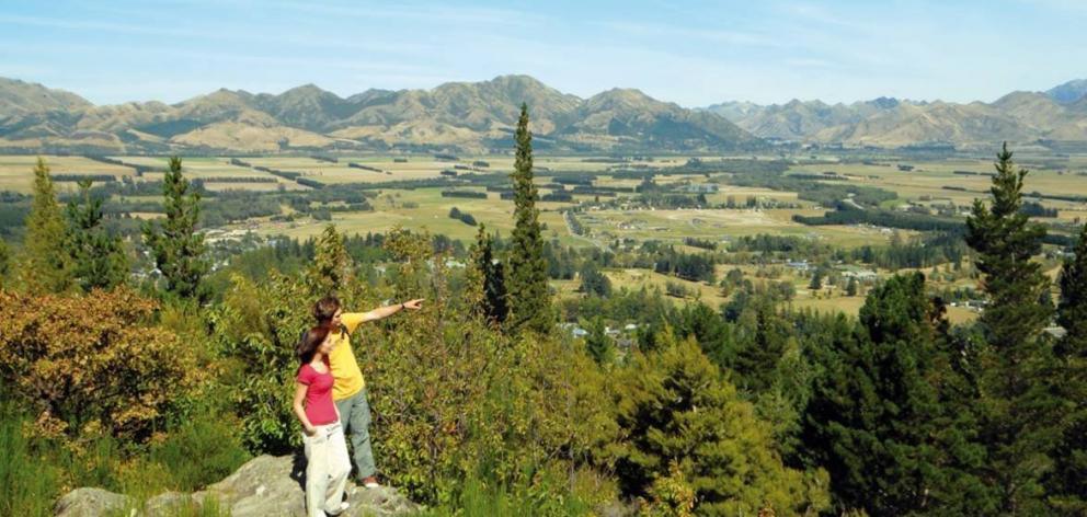 Conical Hill Reserve is the proposed location for the $2 million flyride attraction. Photo:...