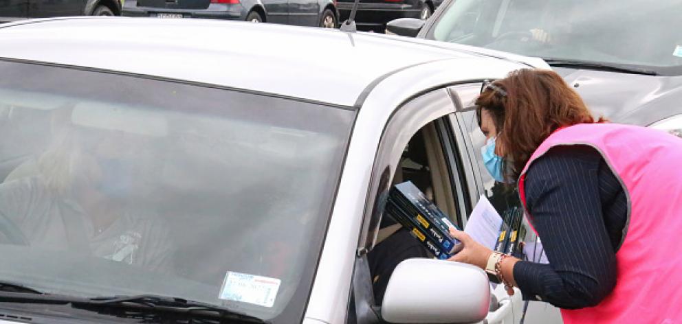 The drive through testing facility will open at the Waimakariri Hockey Turf. Photo: File image