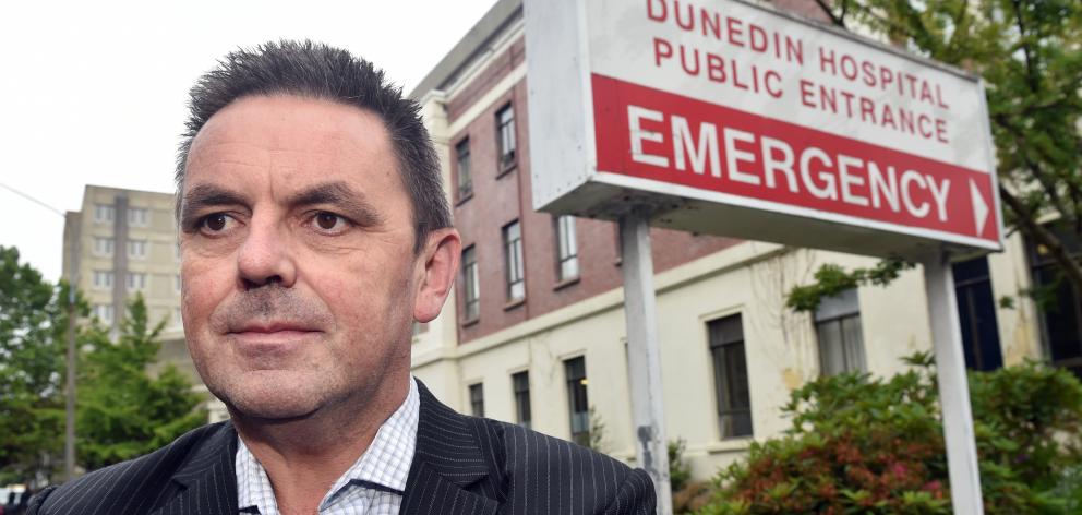 Southern DHB chief executive Chris Fleming says Dunedin Hospital is doing its best amid heavy...