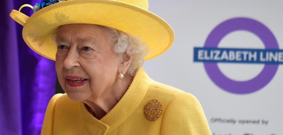 The Queen unveiled a plaque at Paddington Station, officially opening the Elizabeth line. Photo:...