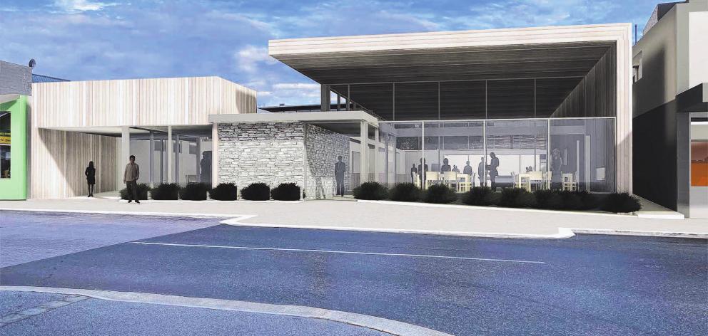 An artist’s impression of the multipurpose entertainment hub planned for 19-21 Tarbert St,...