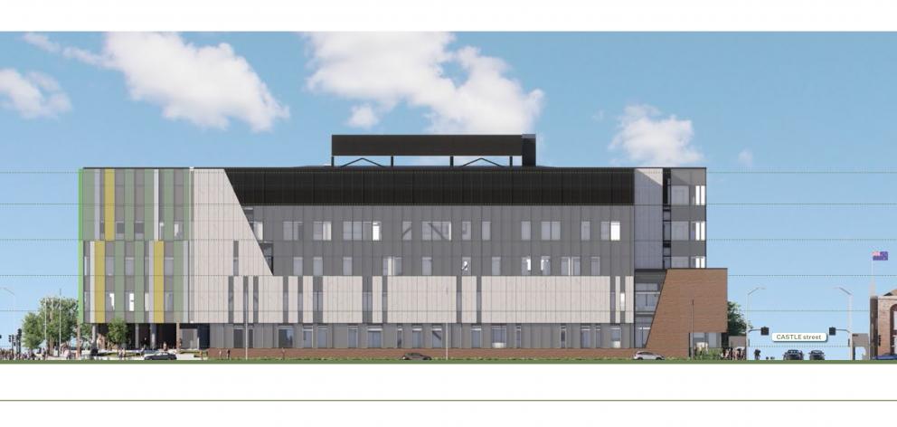 An artist’s impression of the planned outpatient building for the new Dunedin Hospital. IMAGE...
