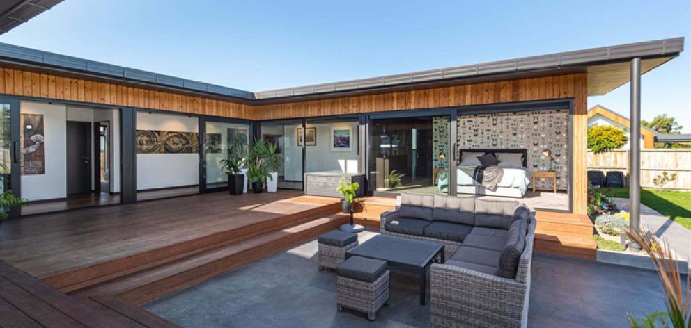 This new-build on Ardrossan Way in Tai Tapu sold for $1.25 million. Photo: Supplied