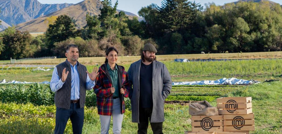 MasterChef NZ judges Michael P. Dearth, Nadia Lim and Vaughan Mabee ahead of Sunday's night's premiere. Photo / Supplied MasterChef NZ judges Michael P. Dearth, Nadia Lim and Vaughan Mabee ahead of Sunday's night's premiere. Photo / Supplied
