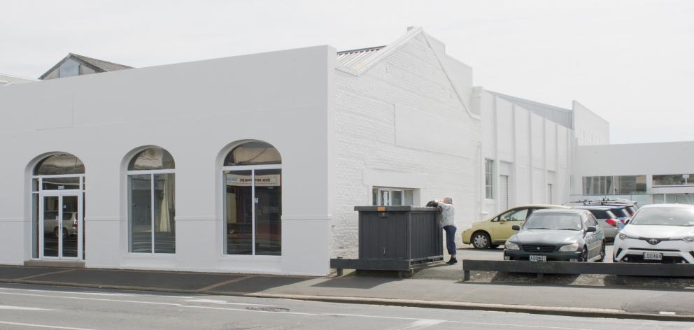 The decision to paint the exterior of the building at the future site of the South Dunedin...