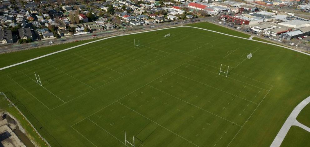 The redeveloped Lancaster Park. Photo: Newsline / CCC