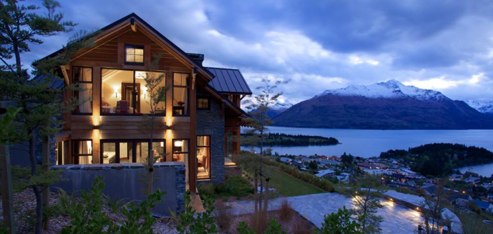 A Queenstown Hill home designed by Francis Whitaker's practice Mason & Wales. Photo: Supplied