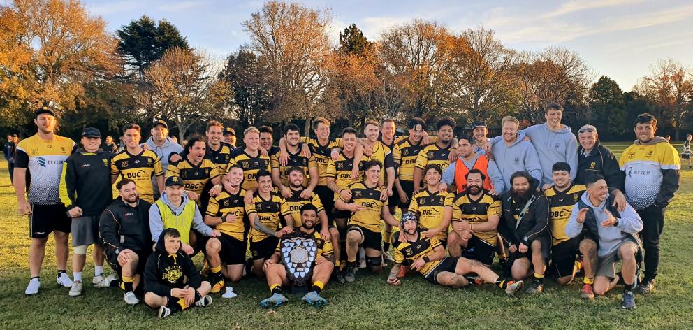 New Brighton’s Metro Premier rugby squad currently leads the competition and holds the DCL Shield...