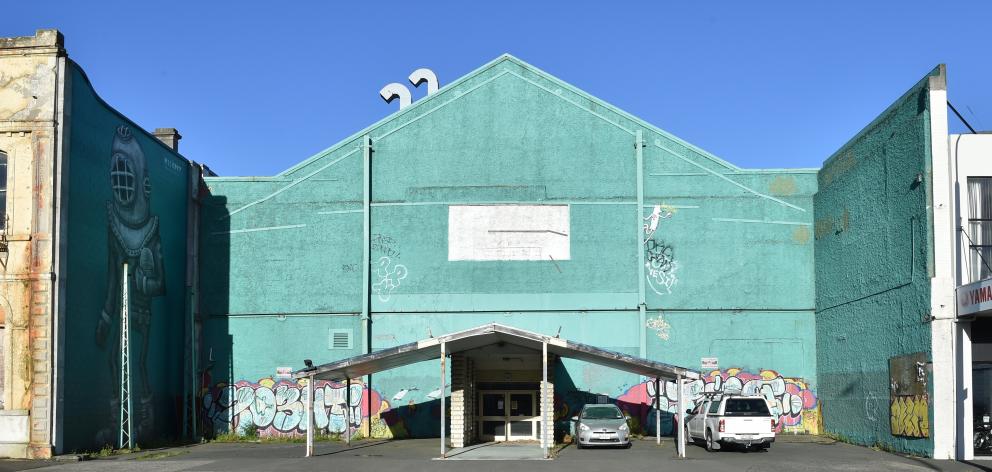 The former Sammy’s nightclub building in Crawford St, Dunedin. PHOTO: GREGOR RICHARDSON