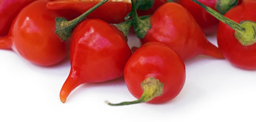 Biquinho chillies, widely used in Brazil. PHOTO: GETTY IMAGES