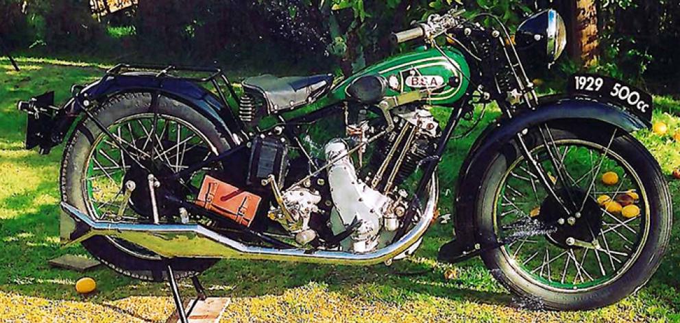 The BSA in magnificent condition after its 1996 restoration by Ron Carpenter. Photo: Ten One...