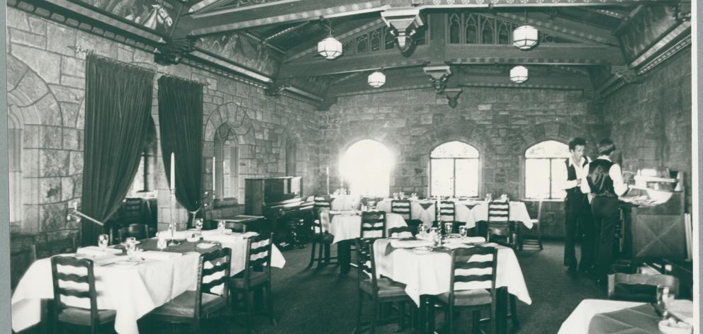 The interior of the Sign of the Takahe restaurant area in 1981. Photo: Christchurch Star