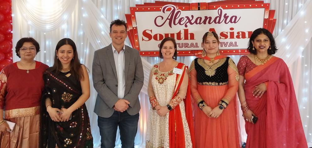 Taking part in the Alexandra South Asian Festival on Saturday are (from left) Southland Migrant...