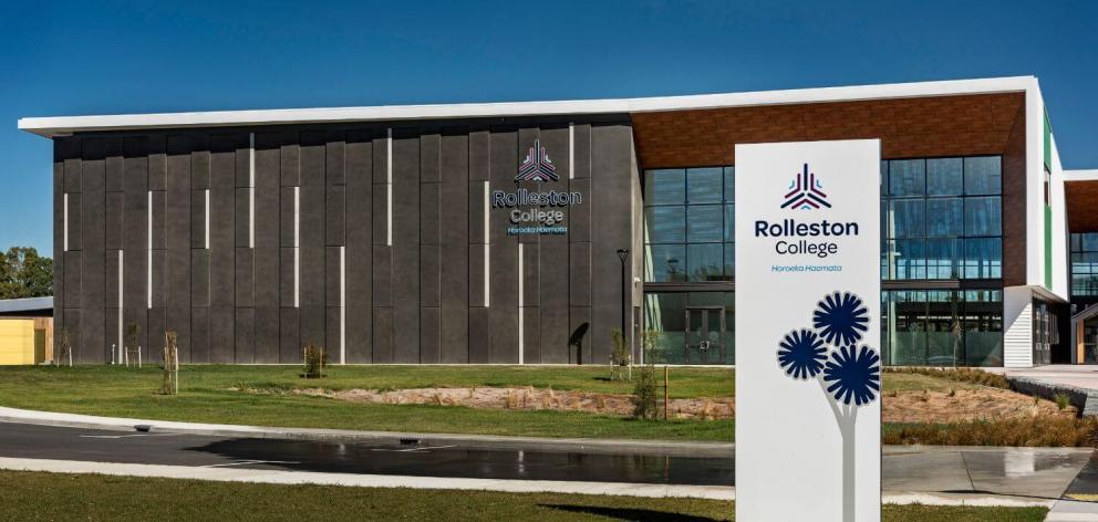 A second campus at Rolleston College isn’t enough to cater for expected roll growth. Photo: Hawkins