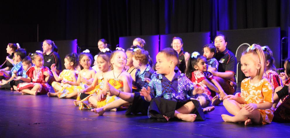Aoga Amata Preschool amped and ready to perform on stage to a live crowd at Polyfest yesterday....