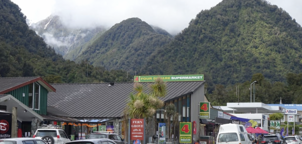 The plane took off from Franz Josef about 9am today. Photo: RNZ