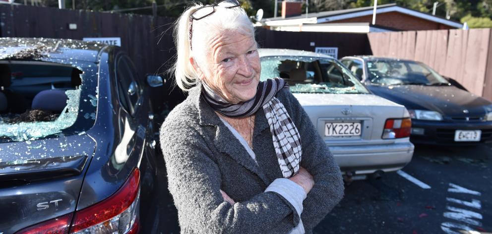 Brook St resident Cheryl Brook and her neighbours are devastated by acts of vandalism outside...