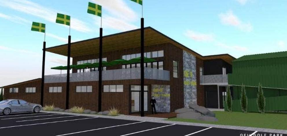 The planned multi-sport training and entertainment complex. Image: Supplied