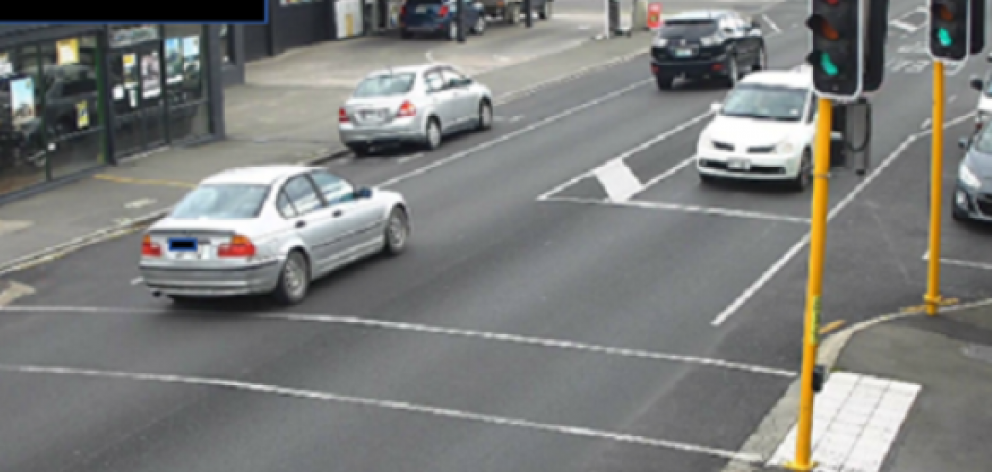 Police are appealing for sightings of this silver BMW (pictured front, left).