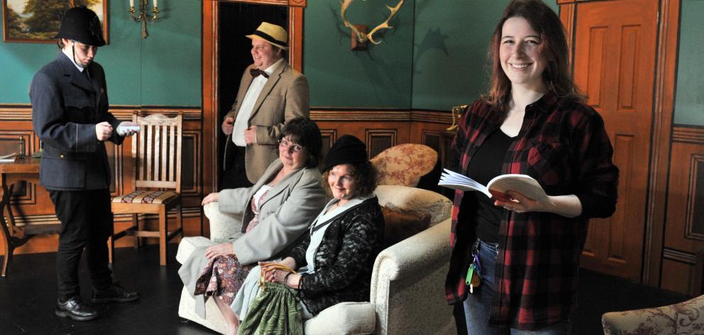 Jasmine Rixon (18) of North Taieri is directing a play "Murdered to Death" by Peter Gordon which...