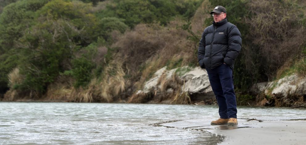 Tomahawk resident Robert Strang is increasingly concerned about the amount of sand being taken...