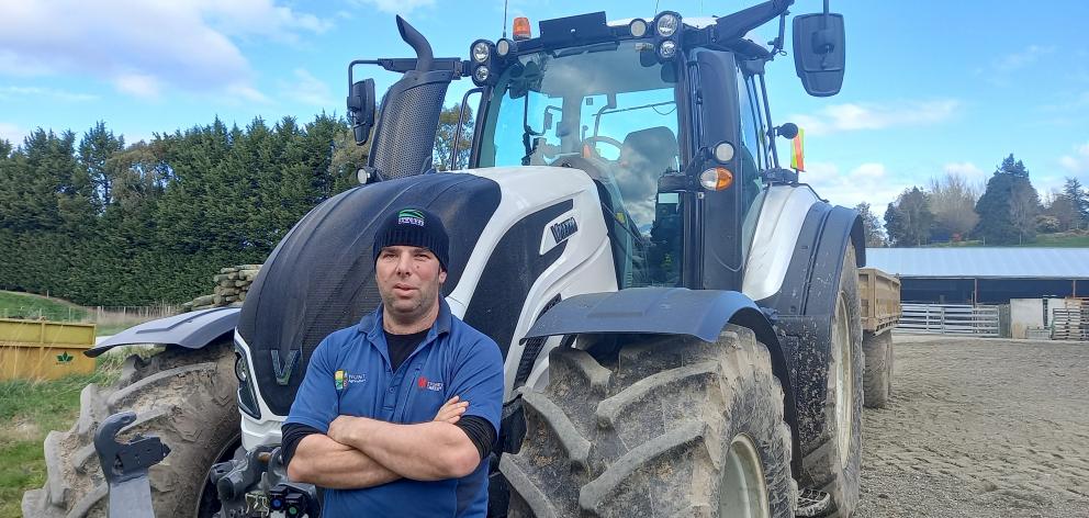 Hunt Agriculture owner Alistair Hunt found a tractor operator in the "11th hour". PHOTO: SUPPLIED