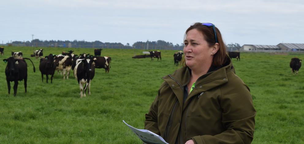 Southern Dairy Hub general manager Louise Cook speaks about the production of the farm.