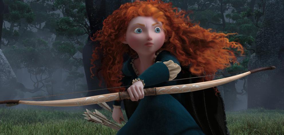 Merida from Disney movie Brave is a strong, intelligent role model for children. IMAGE: DISNEY/PIXAR
