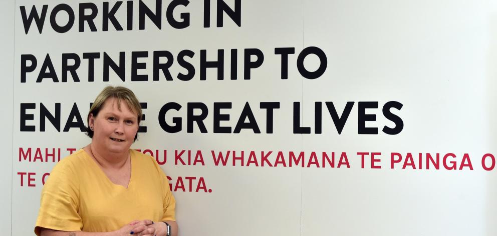 Alison Petrie gets a kick out of placing people with disabilities into jobs. PHOTO: GREGOR...