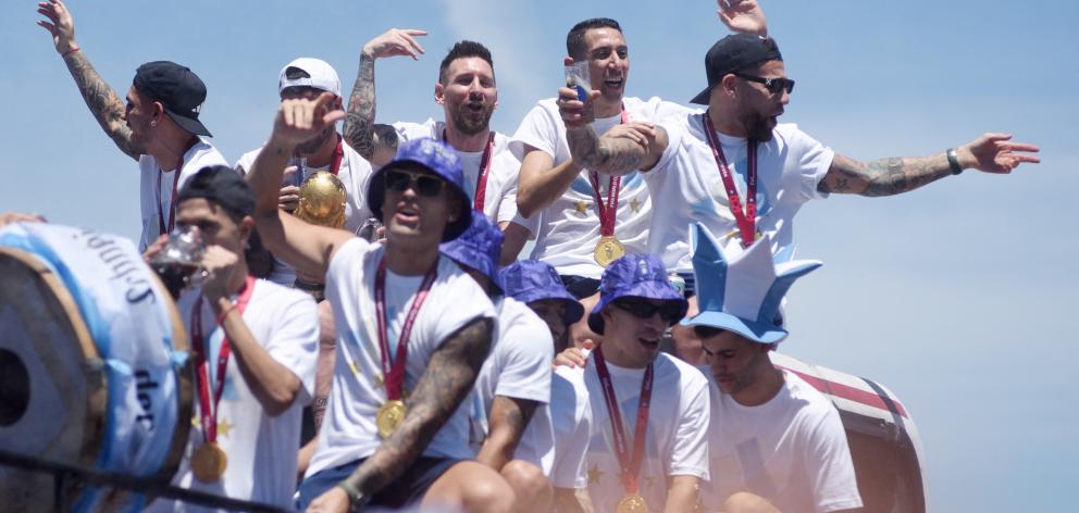 Argentines flood streets as Messi's men welcomed home | Otago Daily Times  Online News