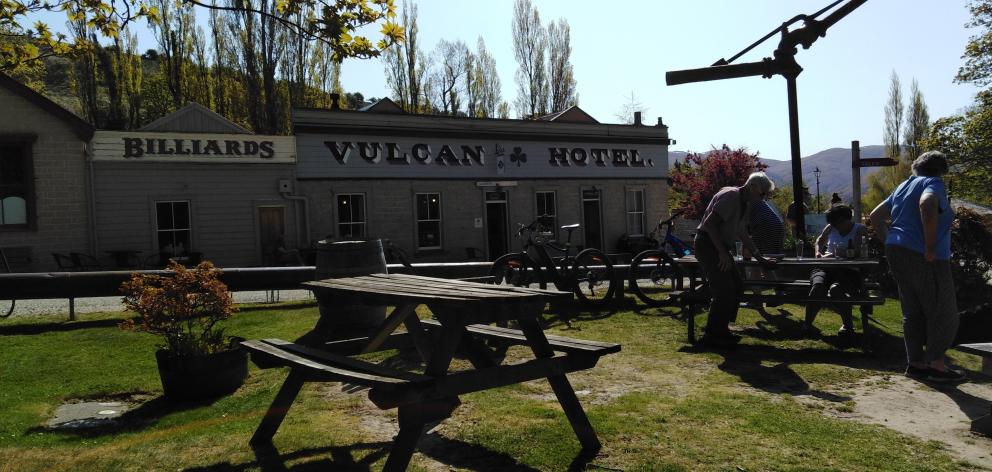 The Vulcan Hotel at St Bathans. PHOTO: RAY PILLEY